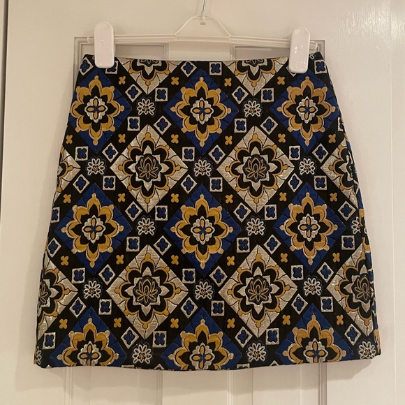 LOFT mini jacquard skirt - Picture 1 of 5